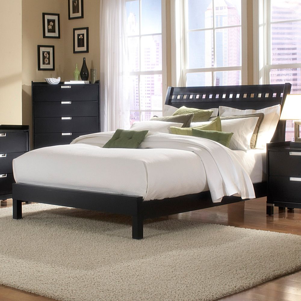 Oxford Creek Full Size Bed in Black at Kmart.com