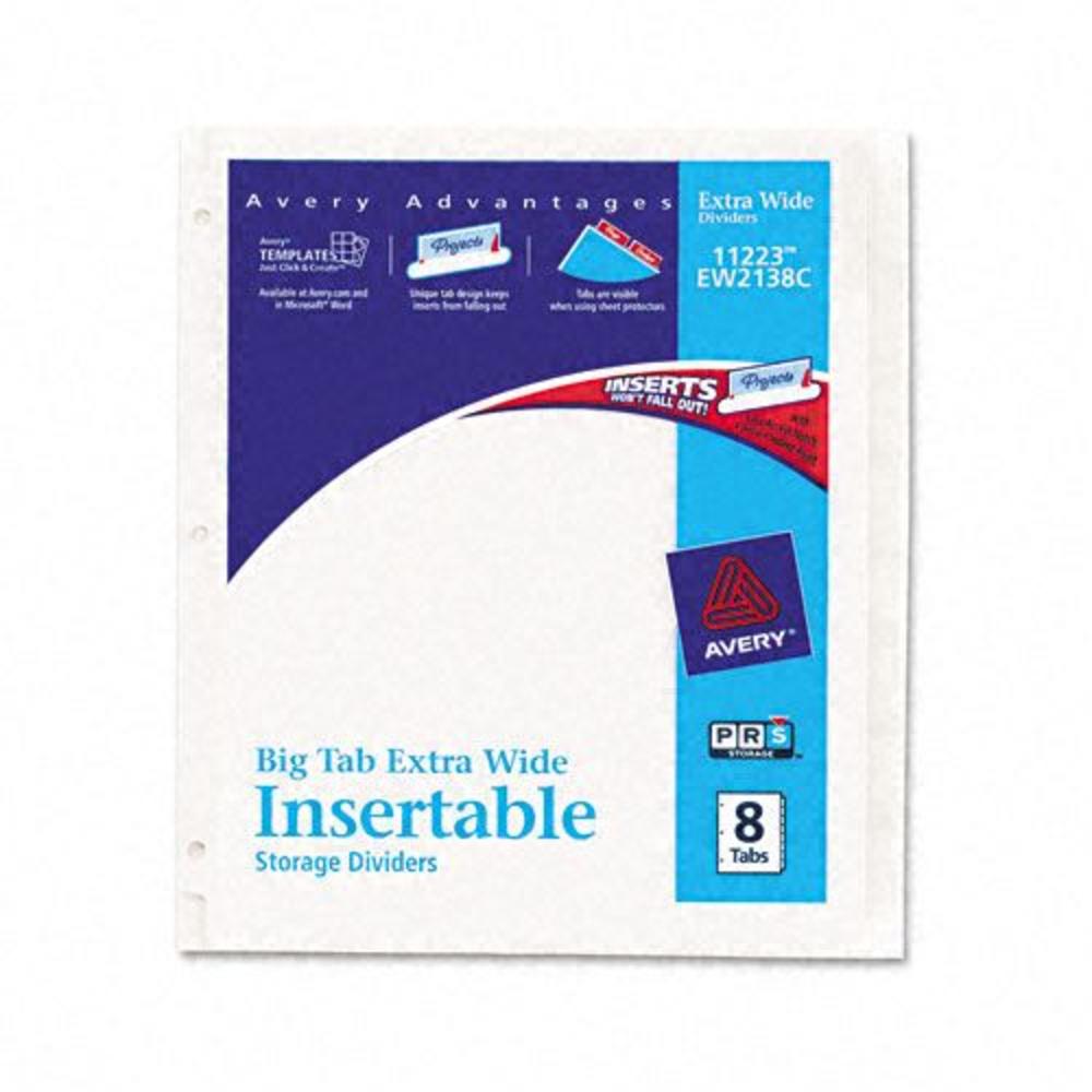 WorkSaver Big Tab Paper Dividers
