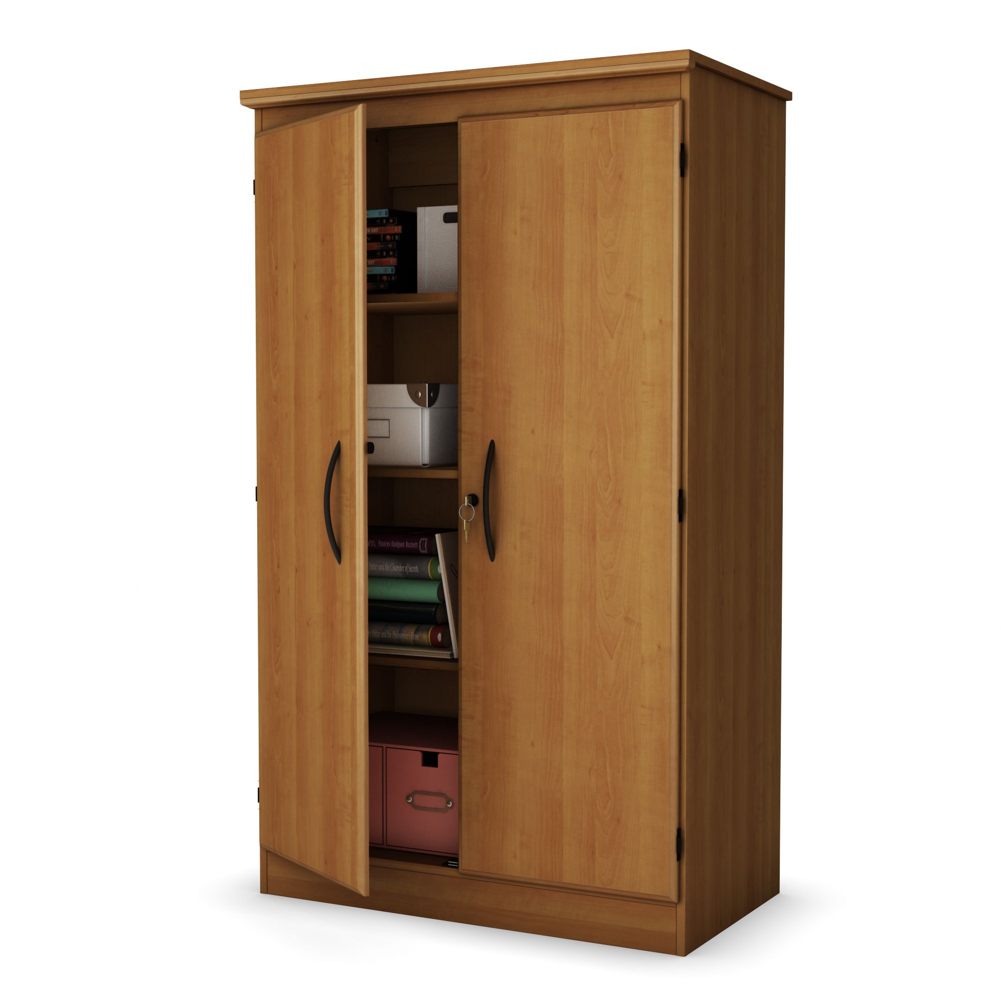 South Shore Morgan collection Storage Cabinet Morgan Cherry - Home - Storage u0026 Organization - Closet Storage - Storage
