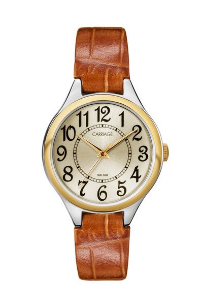 Timex Carriage Two Tone Case with Brown Strap at Kmart.com