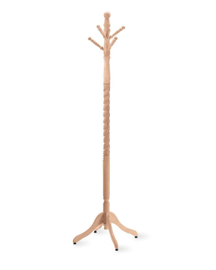International Concepts Unfinished Coat Tree with Swivel Top at Kmart.com