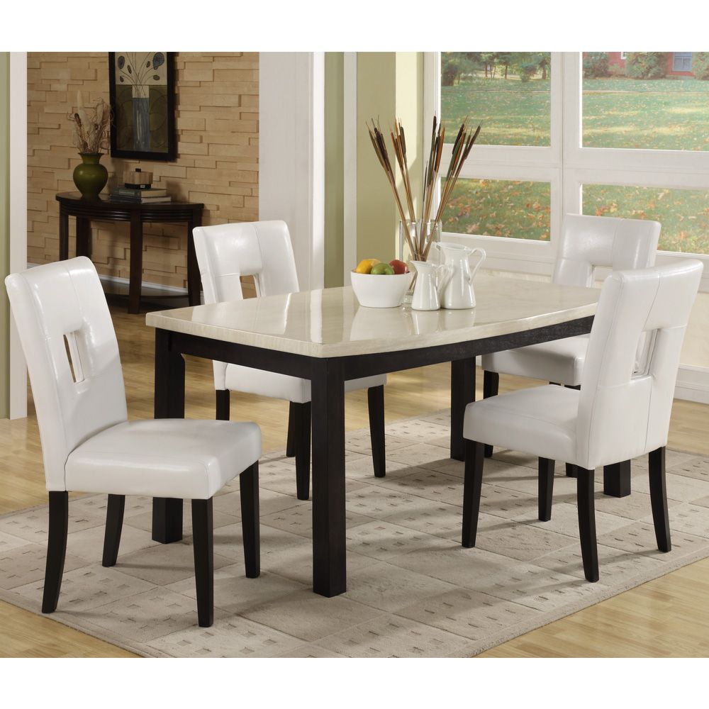 Oxford Creek 5-Piece White 60-inch Dining Set at Sears.com