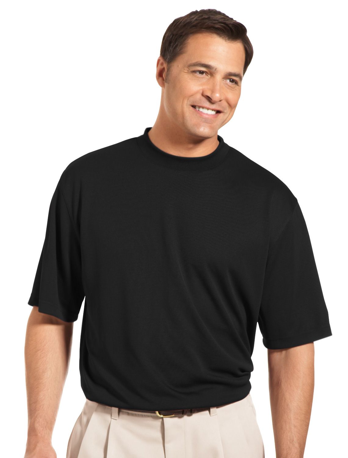 Reebok Golf Play Dry Solid Mockneck Tee at Sears.com