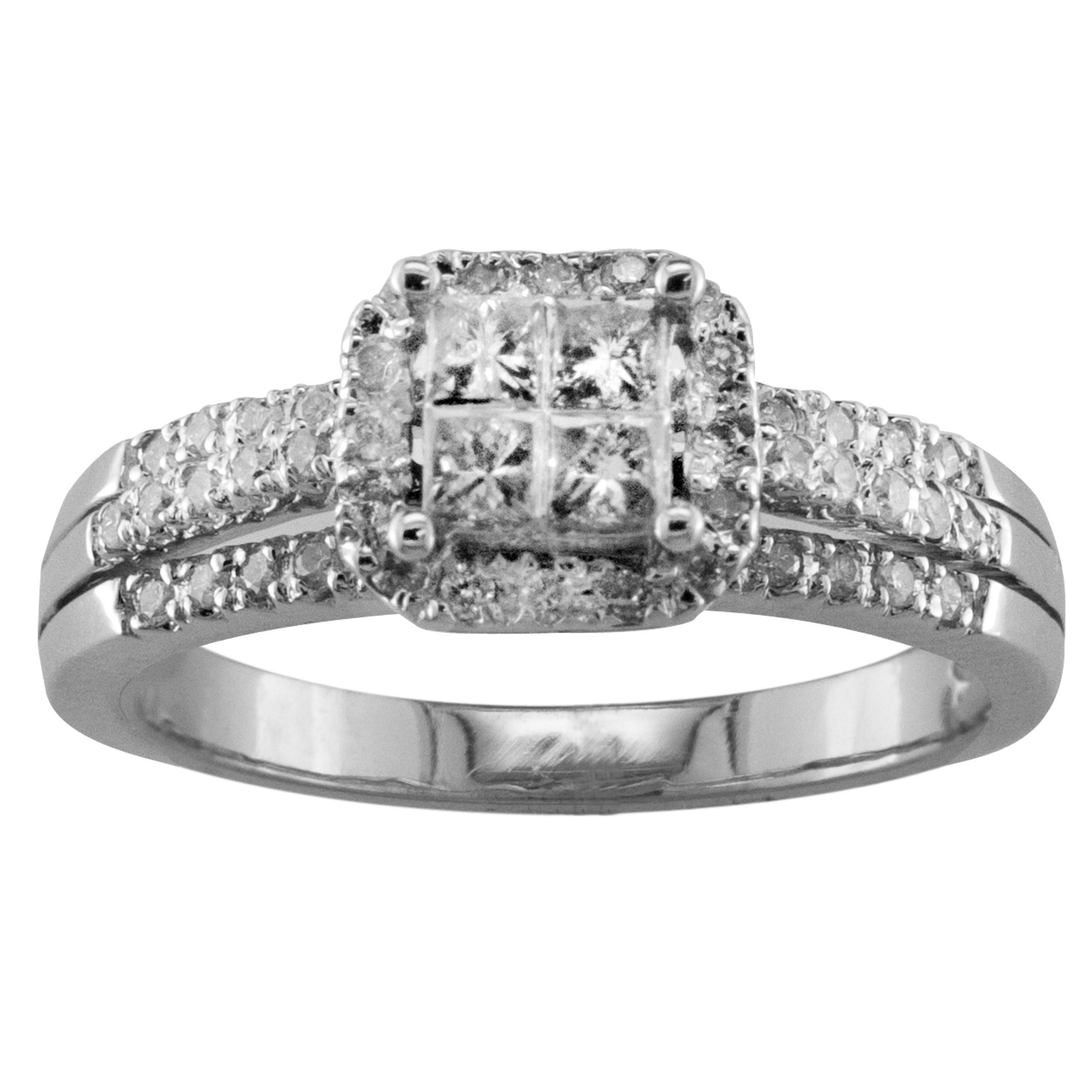 1/2 cttw Diamond Engagement Ring