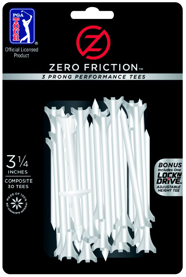 Zero Friction 3 1 4/" Performance Golf Tees 30/Pack at Sears.com