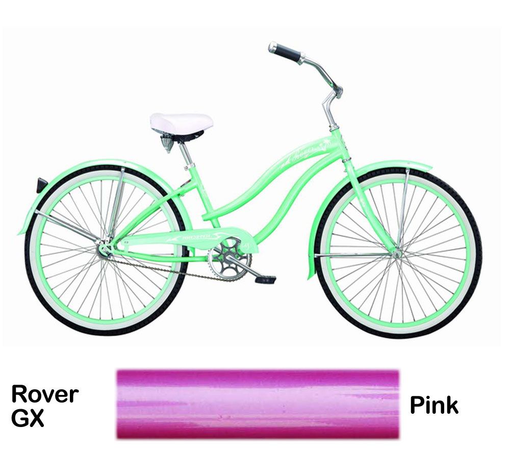 Micargi Pink Rover GX Beach Cruiser Female