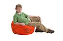Comfort Research Big Joe Basketball Bean Bag Orange