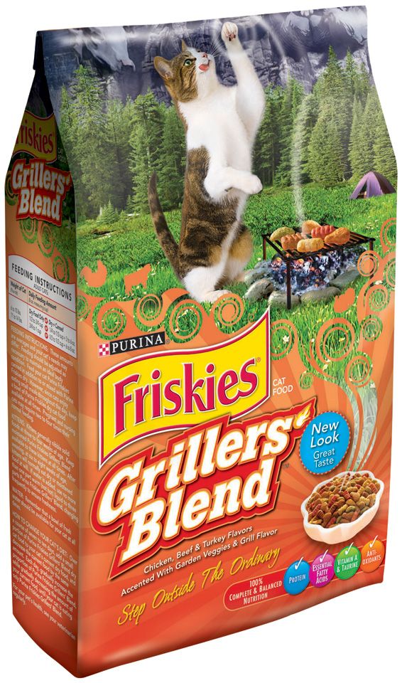 Friskies Grillers Blend Dry Cat Food 18 lb. Bag at Kmart.com