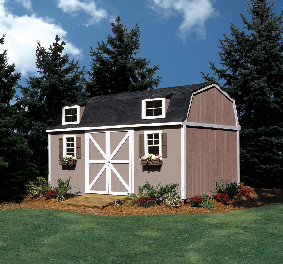 Colony Bay Outdoor Structures Wellington 10' x 16' Storage Building Kit with Floor at Sears.com