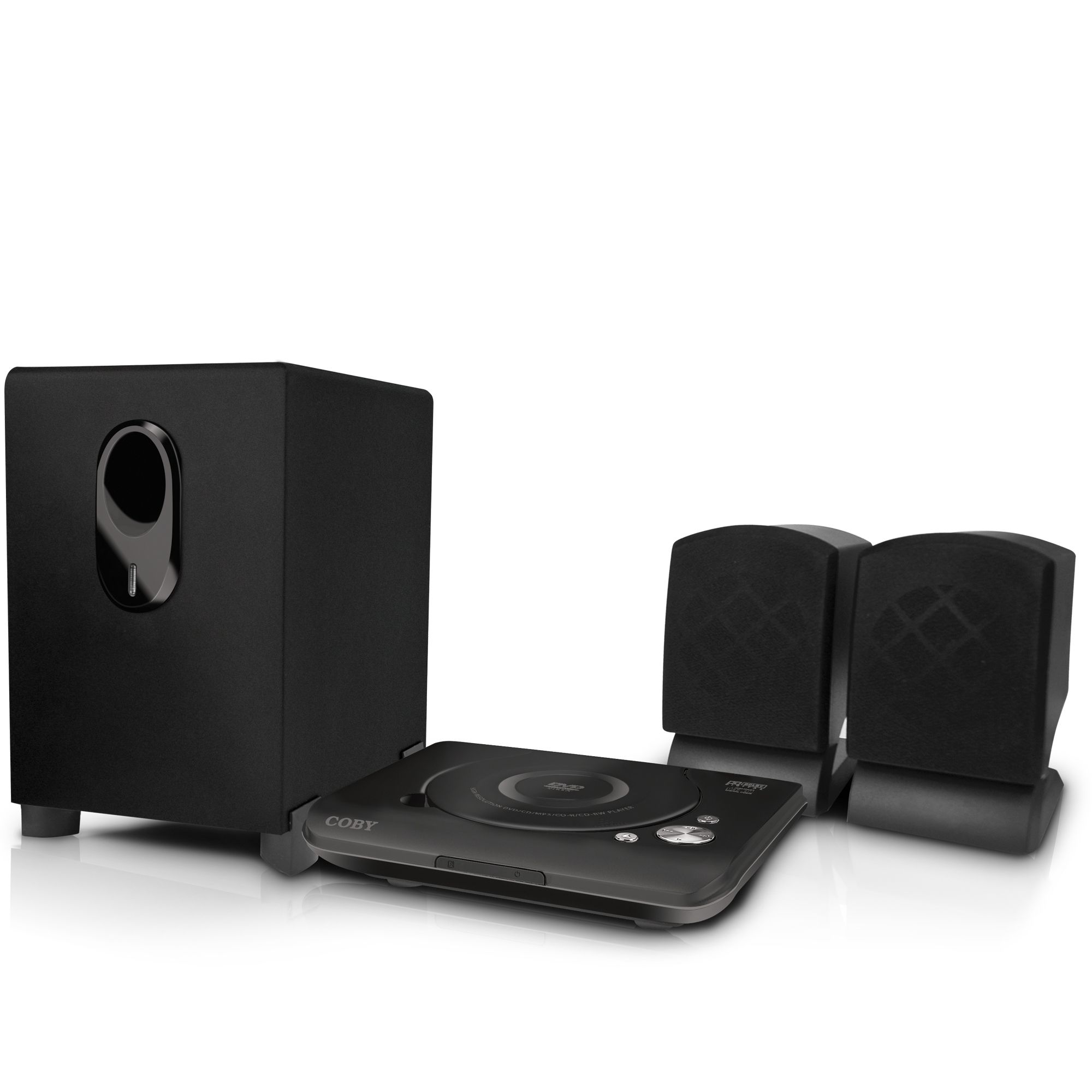 Coby 2 1 Channel DVD Home Theater System