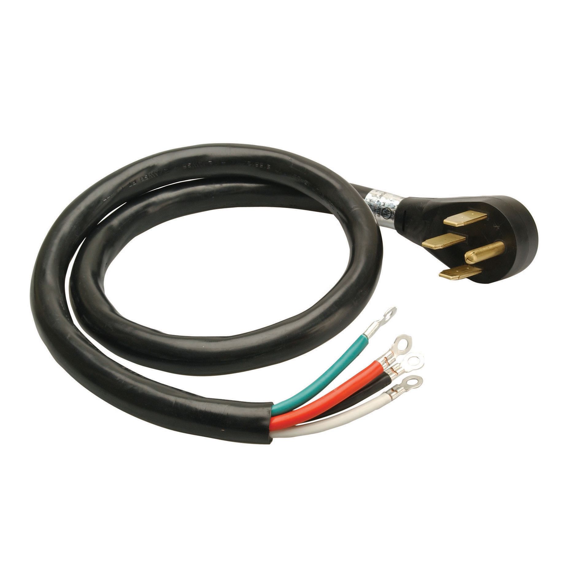 Electricord - 49624 - 4 Wire, 4 ft. Electric Range Cord ...