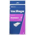 Type E Allergen Filtration Vacuum Bags for Kenmore Canister Vacuums