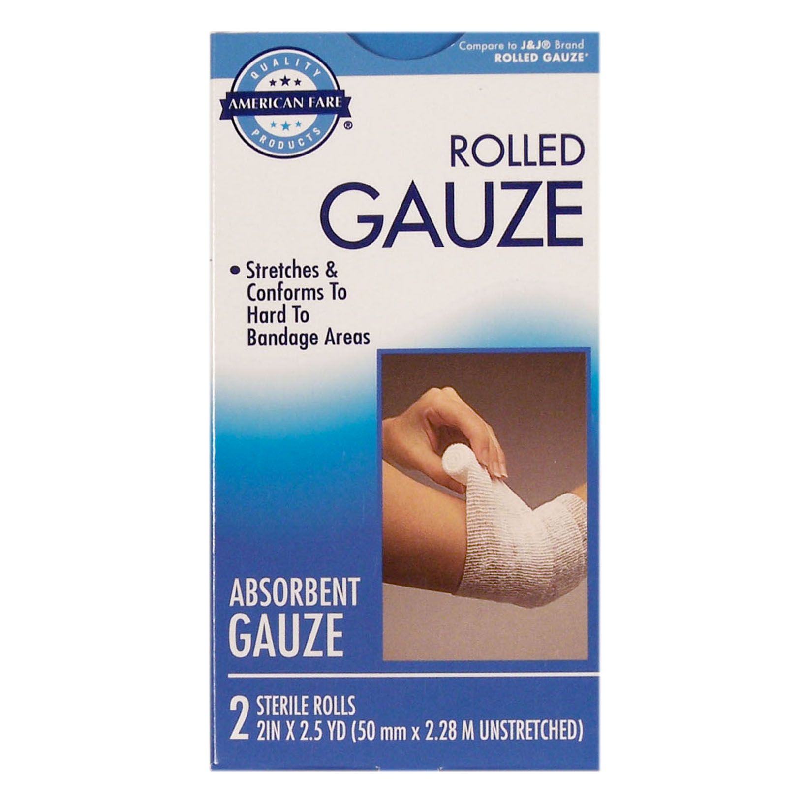 Curad Classic Care Rolled Gauze, 1 roll Health & Wellness First Aid Bandages