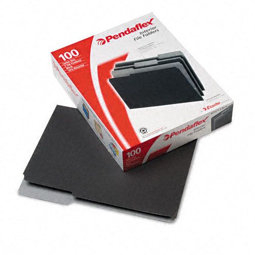 Pendaflex 1/3 Cut Top Tab Letter File Folders, Black 100/Box at Kmart.com