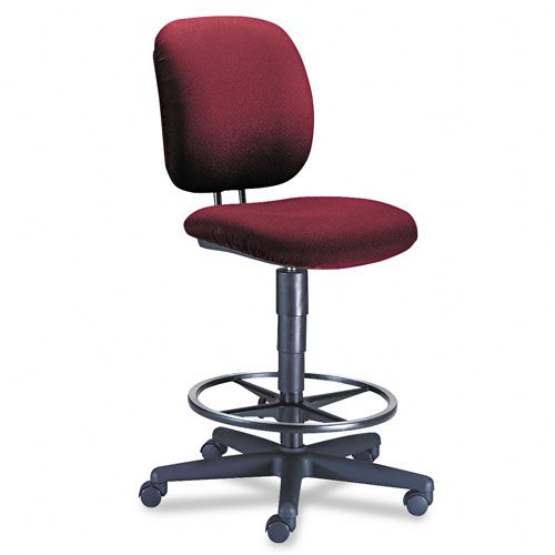 HON Comfortask Task Swivel Stool, Burgundy at Kmart.com