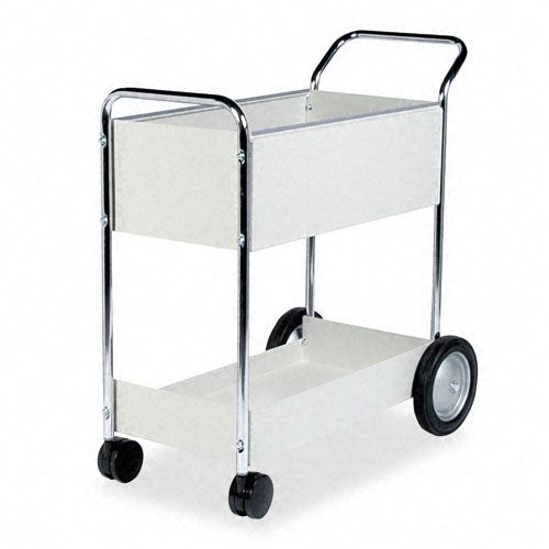 Fellowes Steel Mail Cart, 150-Folder Capacity, Dove Gray at Kmart.com