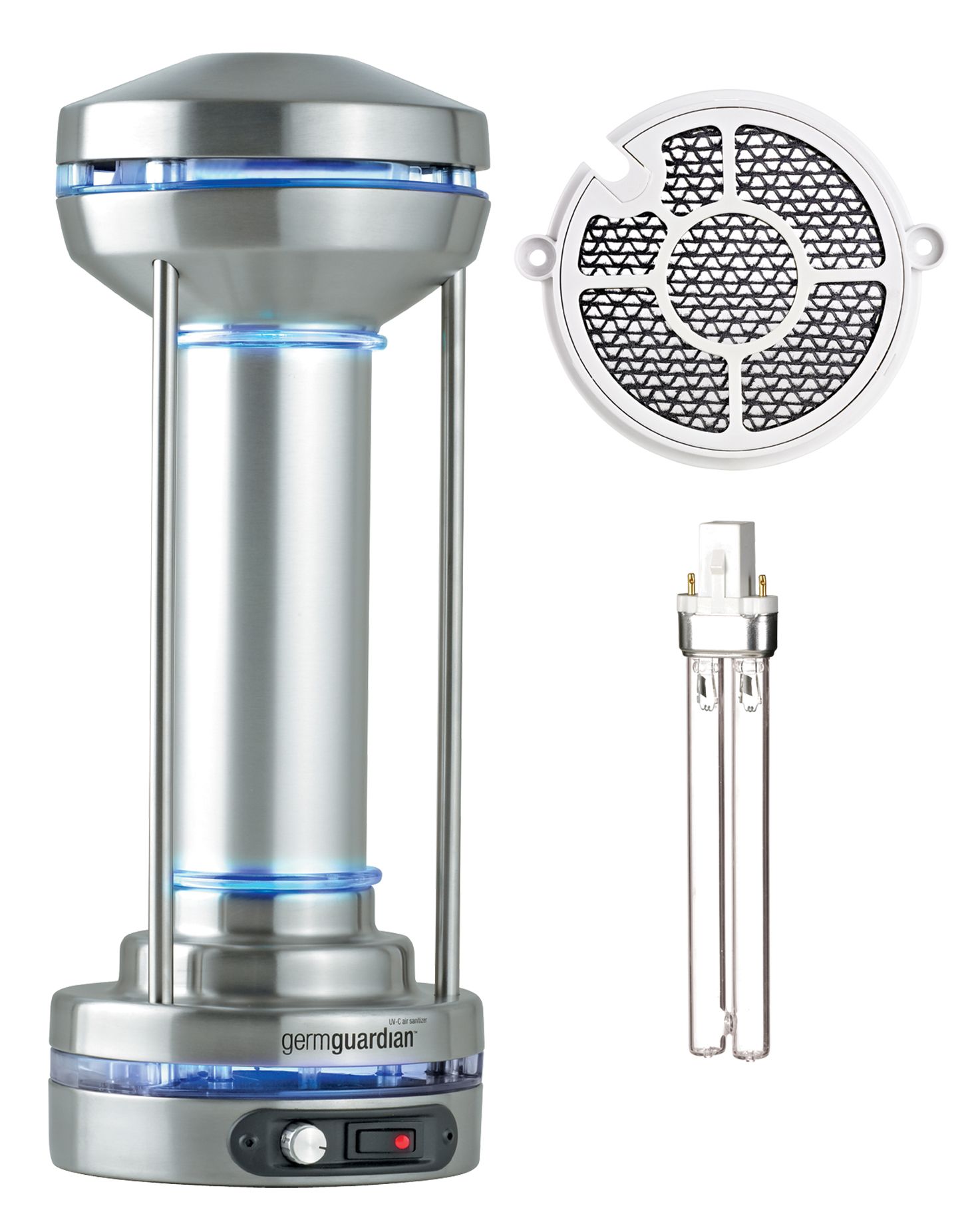 germguardian air purifier change filter light