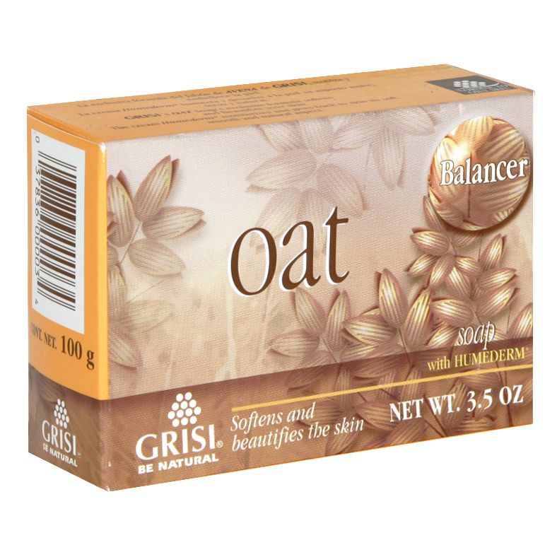 UPC 037836000034 product image for GRISI Soap, Balancer, Oat, 3.5 oz (100 g) | upcitemdb.com