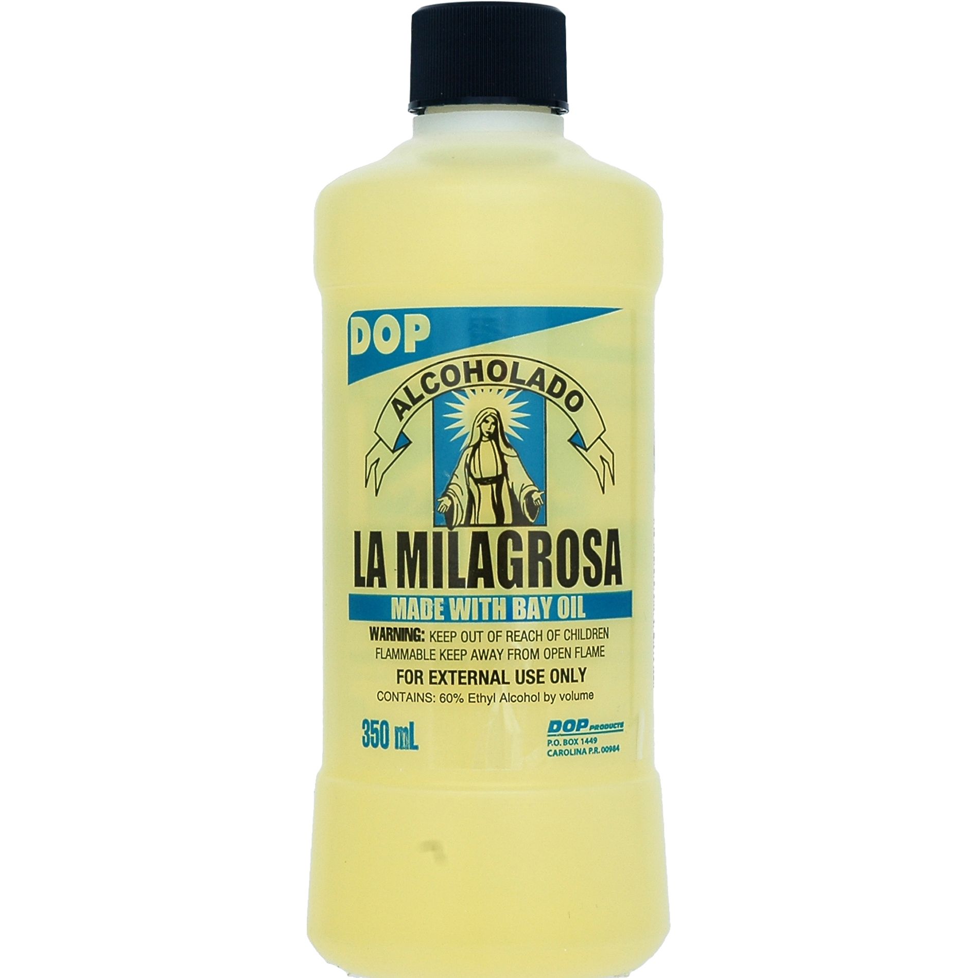 UPC 742699000069 product image for Alcoholado La Milagrosa Made With Bay Oil 11.8 Ounce | upcitemdb.com