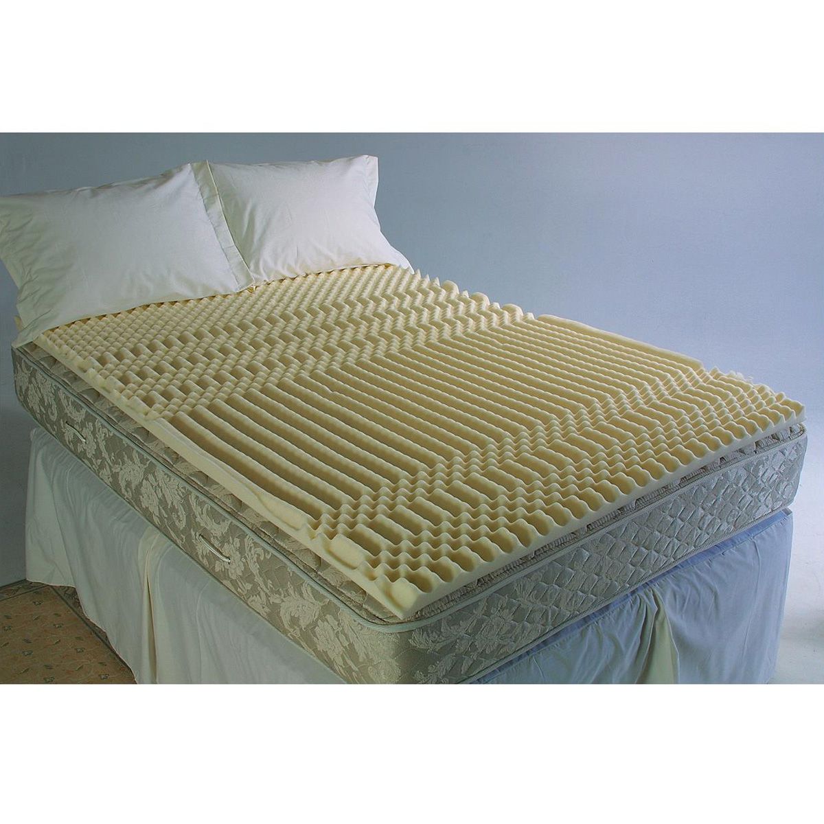 Convoluted Foam Bed Pad 4 Inch at Kmart.com