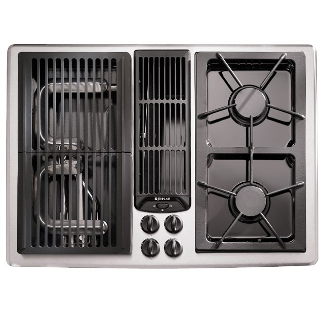 gas grill Best JennAir 30IN Gas downdraft cooktop with grill and 2
