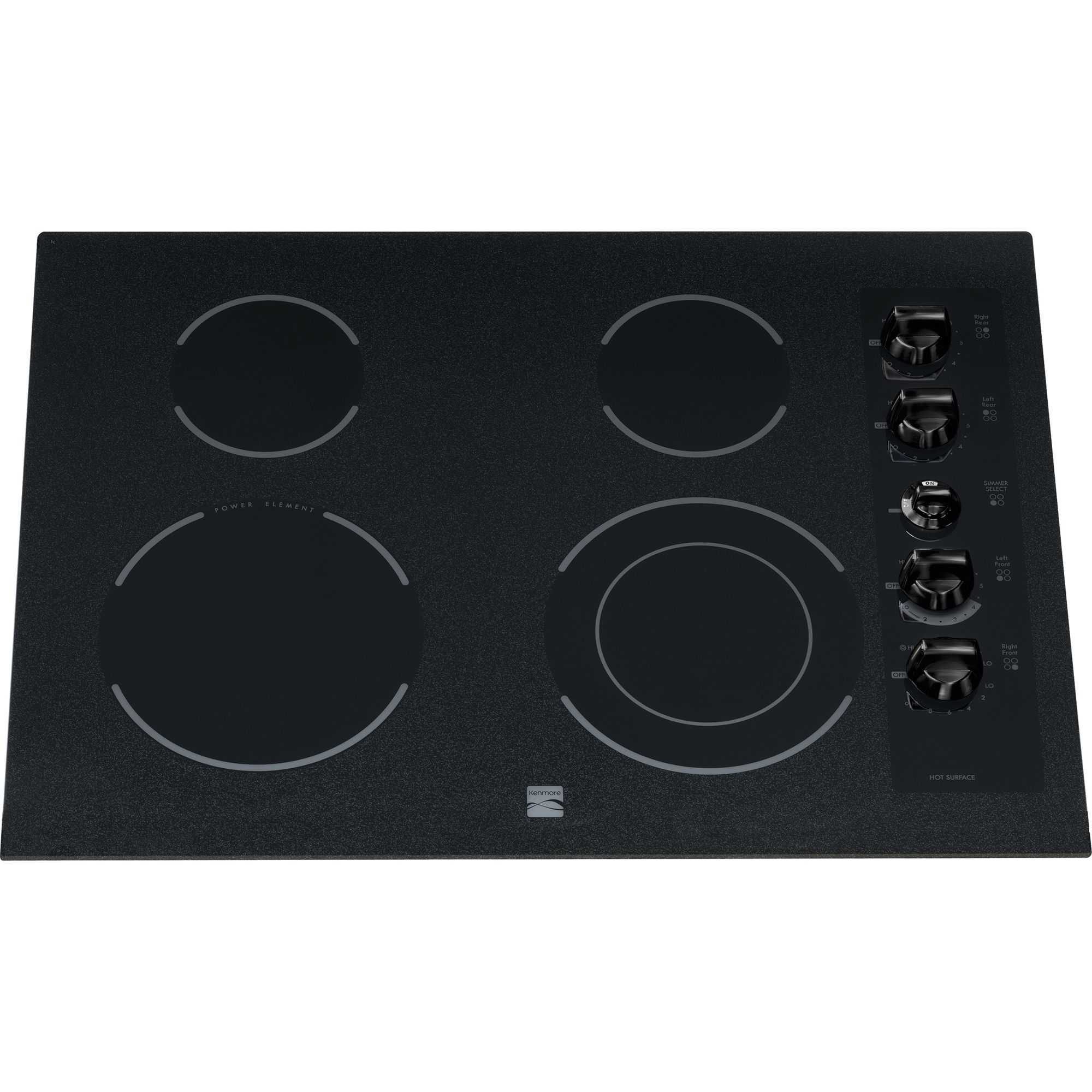 Cooktops 2016 Kenmore 30" Electric Cooktop with Radiant Elements