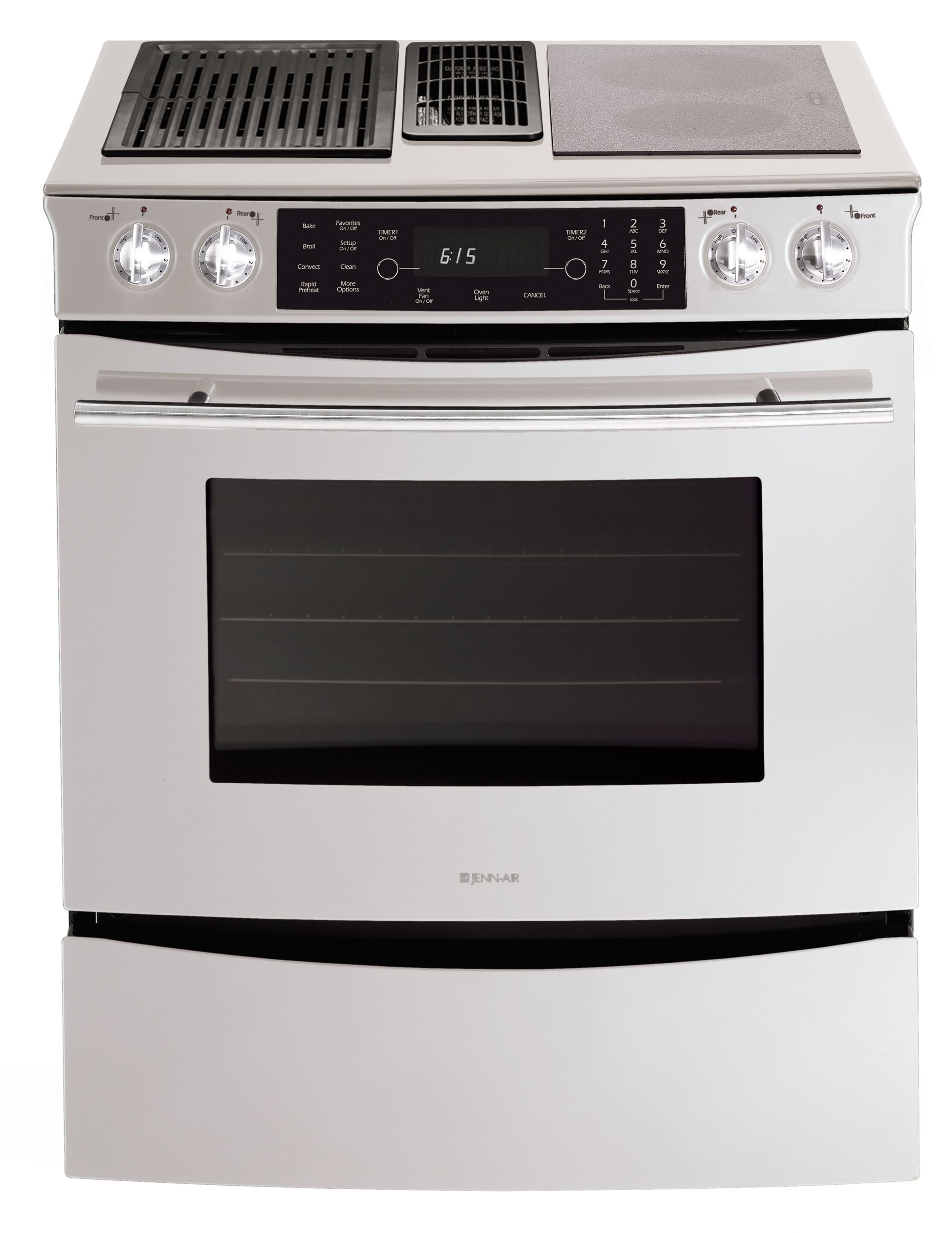 Jennair 30″. Electric Selfclean Slidein Range Kando