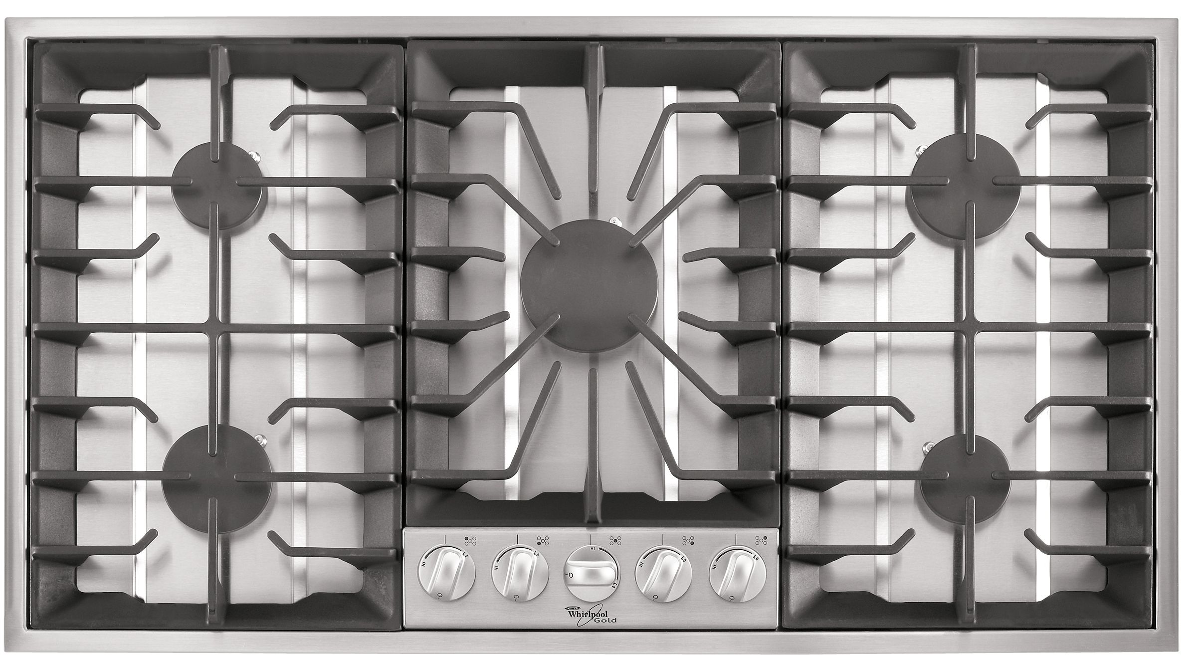 Whirlpool 36" Gas-On-Stainless Cooktop at Kmart.com