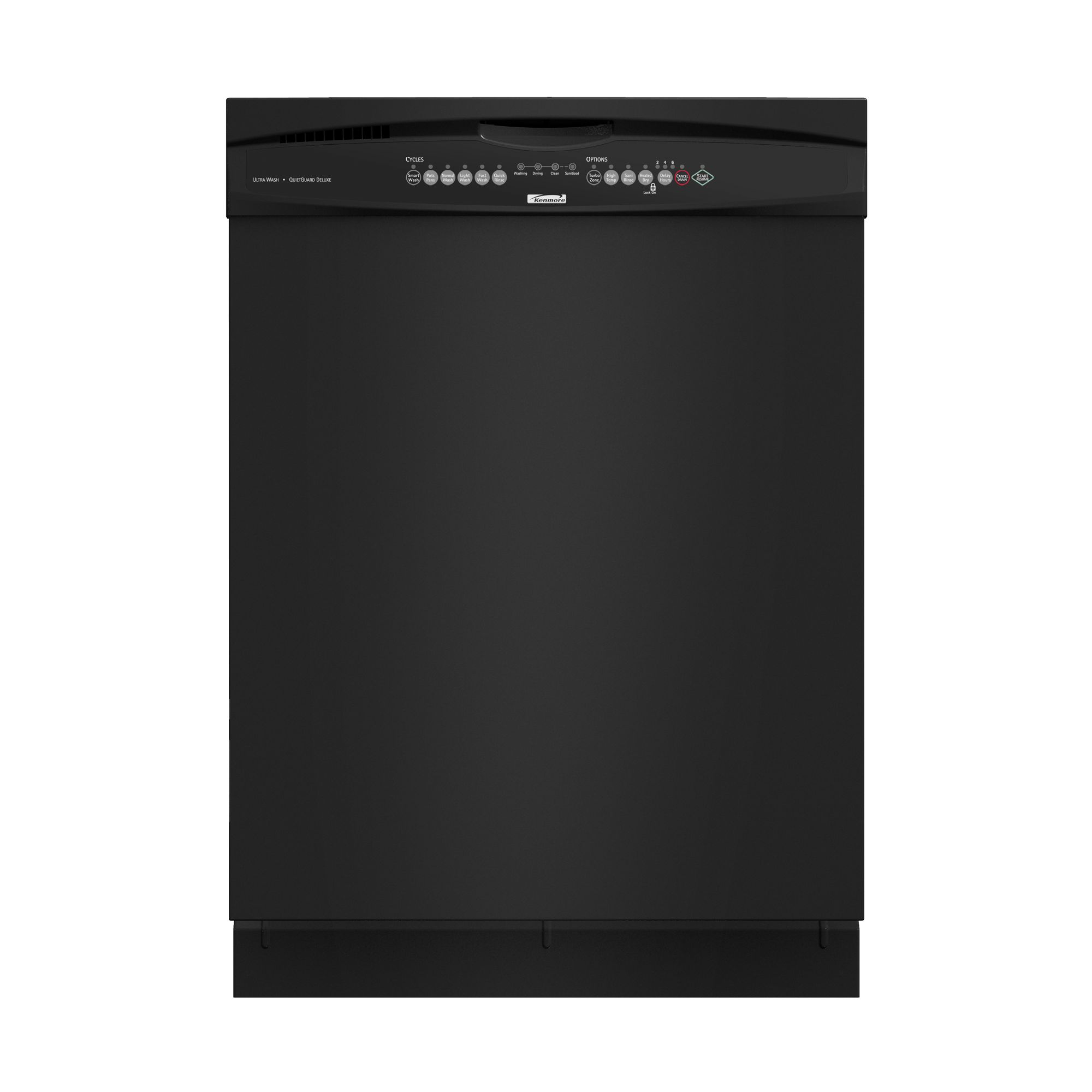 379.93 Kenmore 24 in. BuiltIn Dishwasher Black Big Deal Outlet Z16