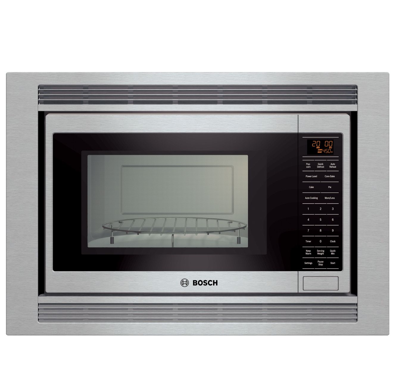 Bosch 26 1.5 cu. ft. Built-In Microwave Oven Stainless steel
