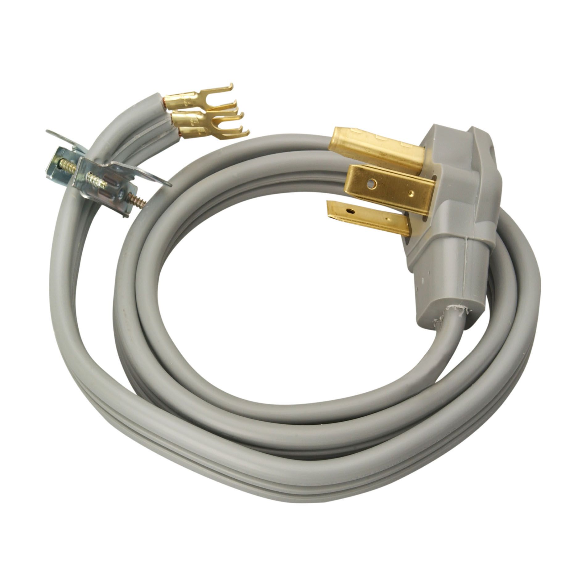 4 Foot, 3 Wire, 30 amp Electric Dryer Cord