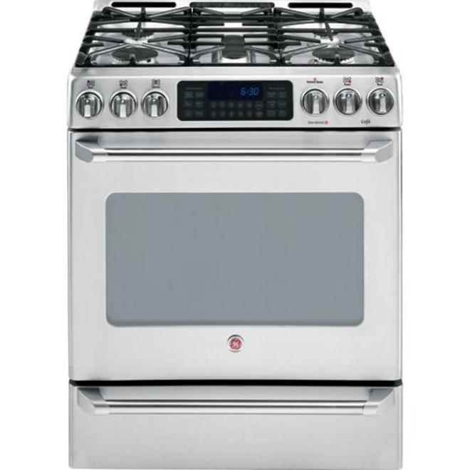 GE Café 084691163626 30" SlideIn Gas Range Sears Outlet