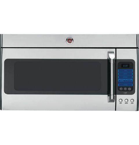 GE Cafe 30 2.0 cu. ft. Microhood Combination Microwave Oven Stainless Steel