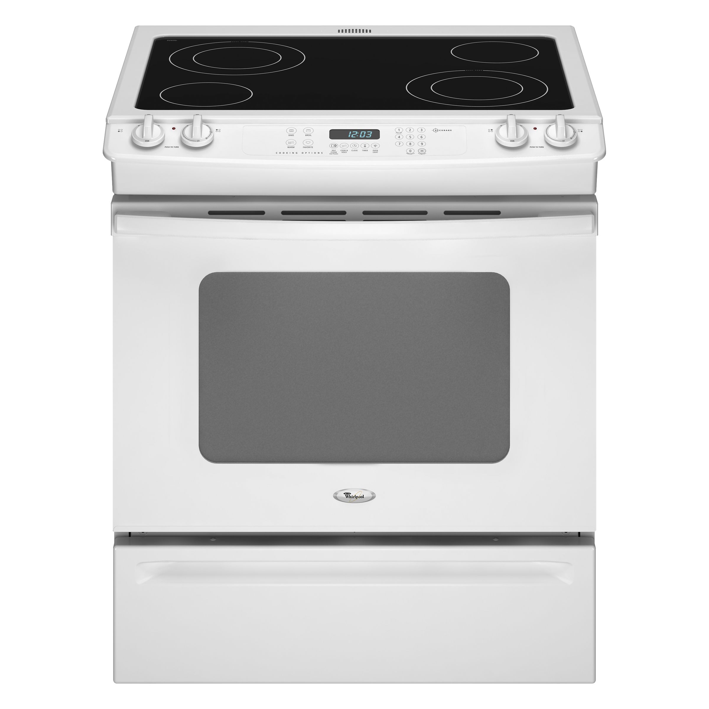 Whirlpool 30" Slide-In Radiant Range at Sears.com
