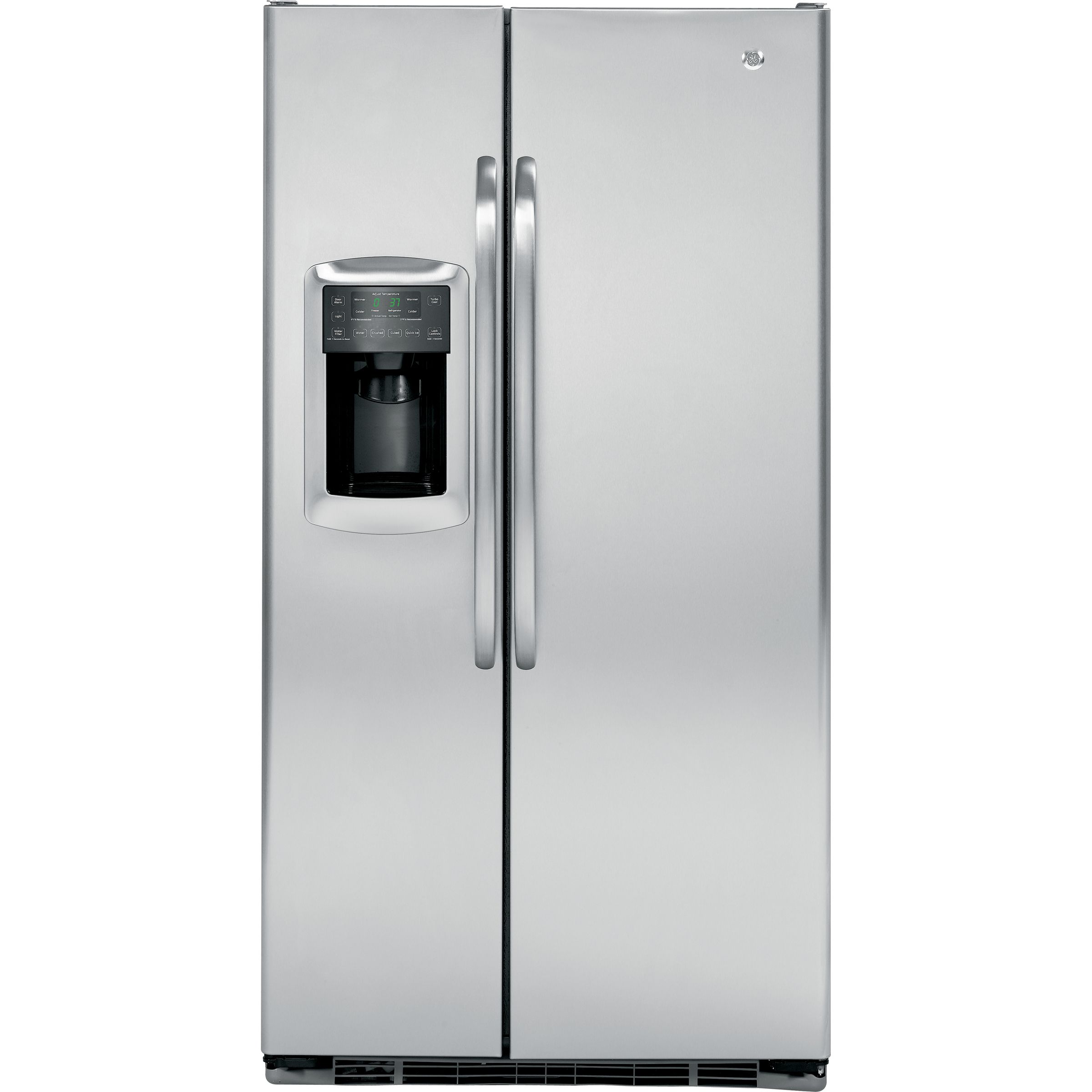 GE 22.7 cu. ft. Counter Depth Side-By-Side Refrigerator (GSCS3PGX)