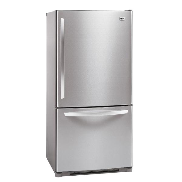 LG bottom freezer refrigerator 22.4 cu. ft. LDC22720ST Sears