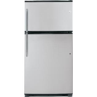 GE Top Freezer Refrigerator 21 cu. ft. GTH21SCXSS Sears