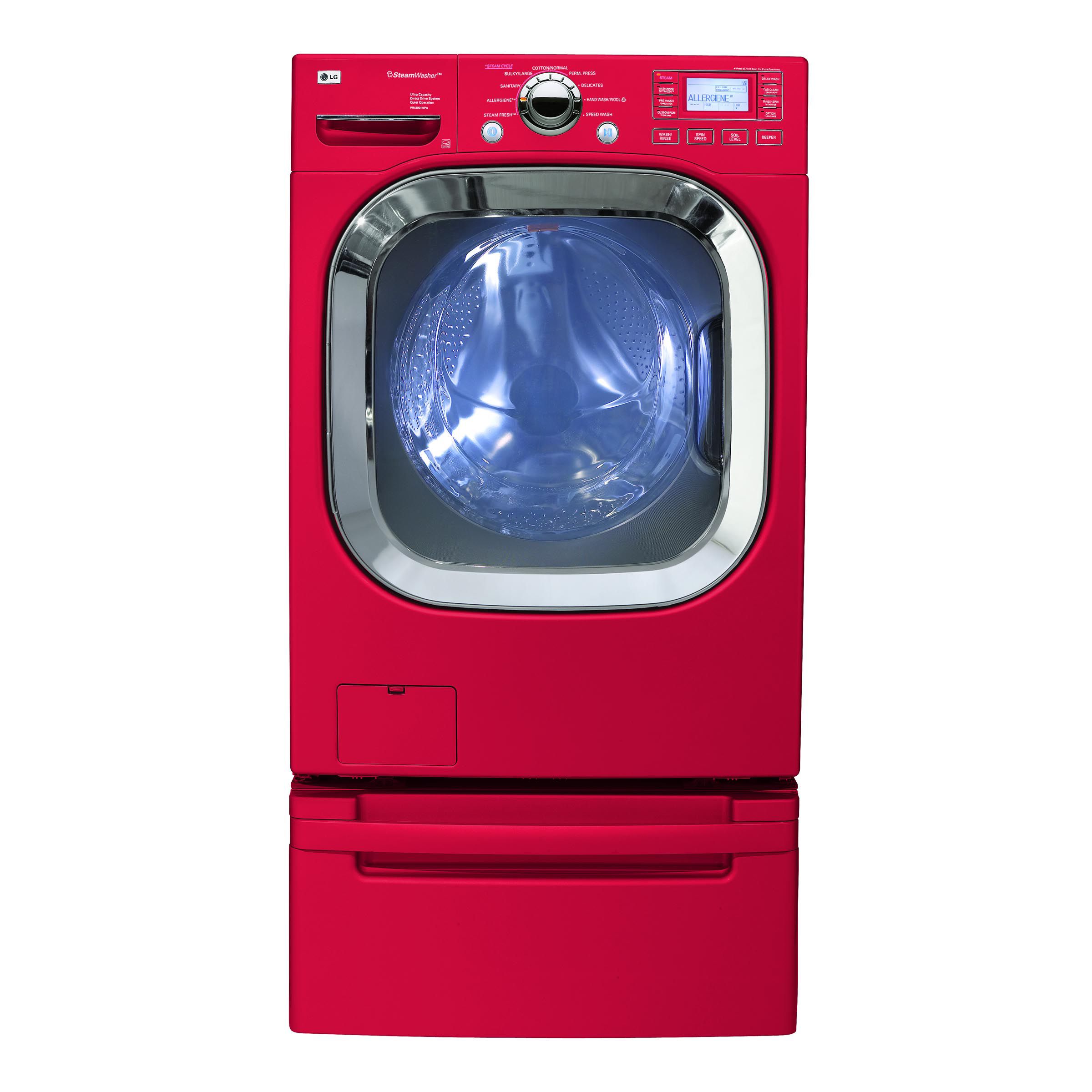 LG 4.5 cu. ft. SteamWasher w/ TrueBalance Anti-Vibration Technology Front-Load Washing Machine (WM3001H)