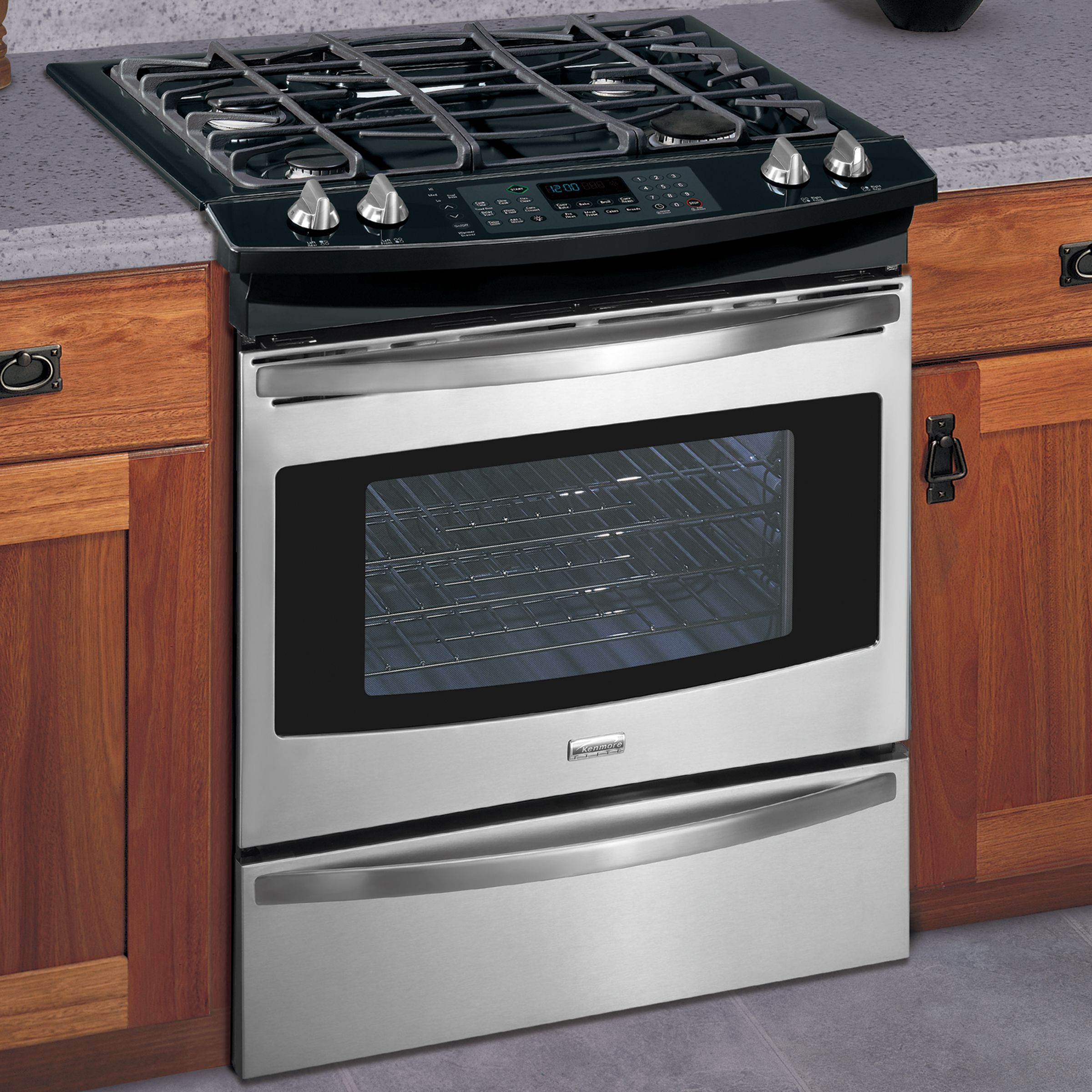 Kenmore Elite 30″ Slide-in Dual Fuel Range 4103 | Tagpedia
