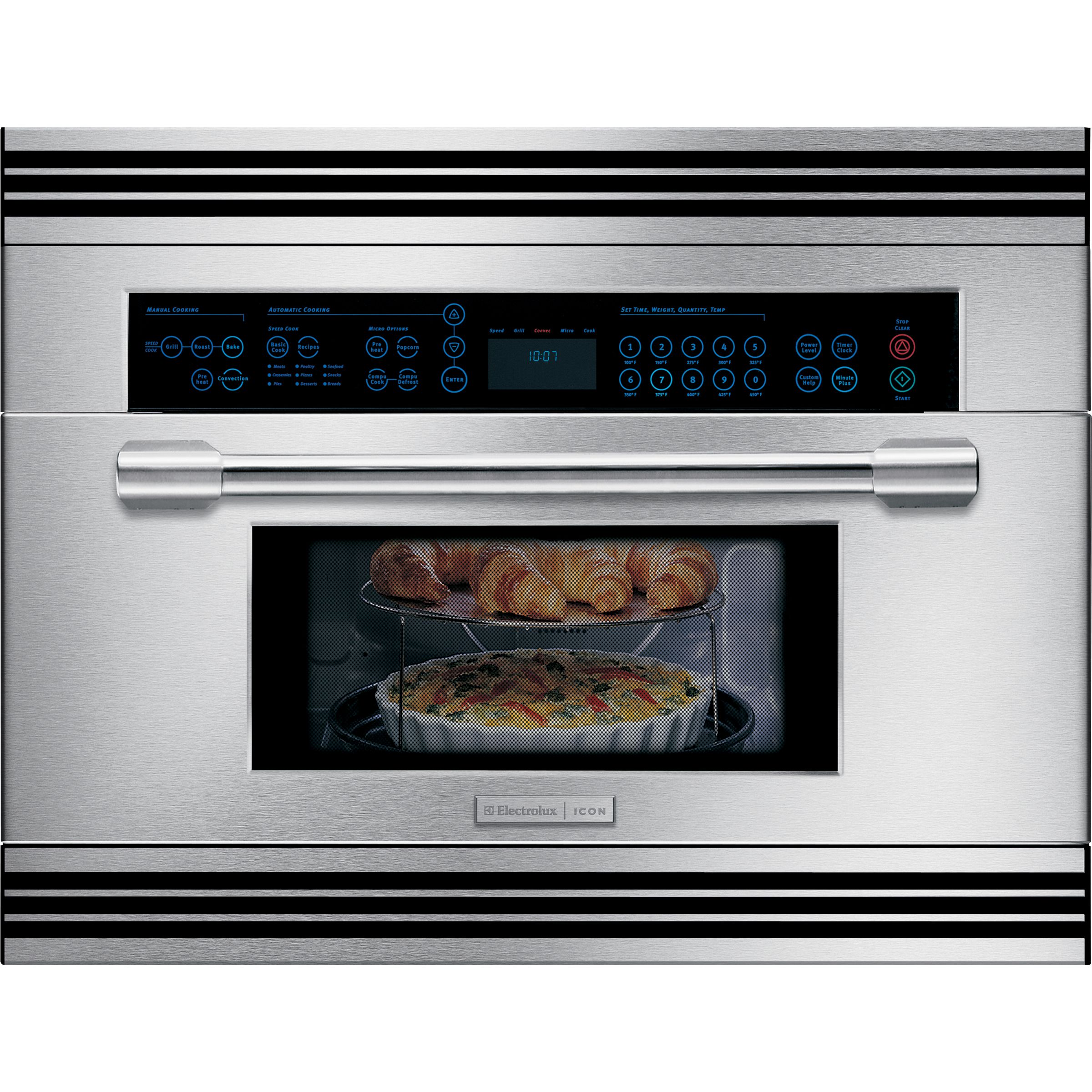 Electrolux 30 1.1 cu. ft. Built-In High-Speed Oven/Microwave Oven Combination Stainless Steel