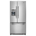 21.8 cu. ft. French-Door Bottom Freezer Refrigerator w/ Ice & Water Dispenser