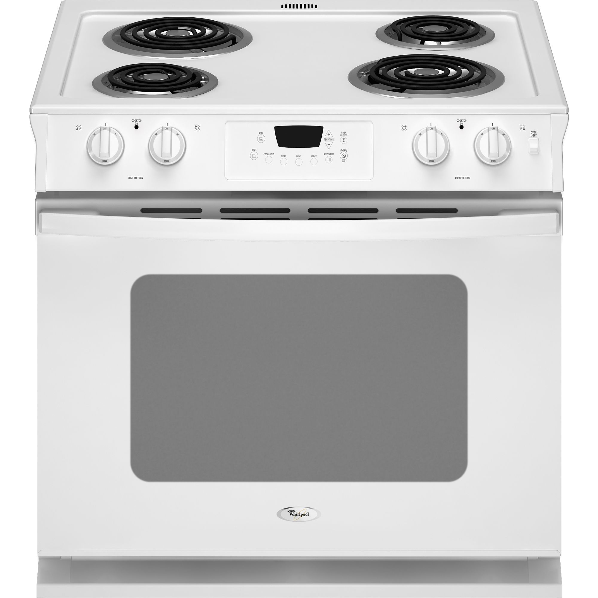 Whirlpool WDE150LVQ 30" SelfClean DropIn Electric Range Sears