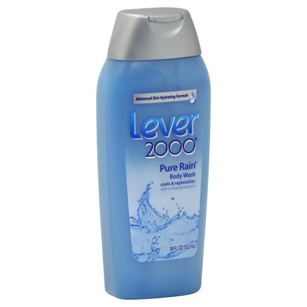 UPC 011111762022 Lever 2000 Body Wash, Pure Rain, 18 fl oz (532 ml