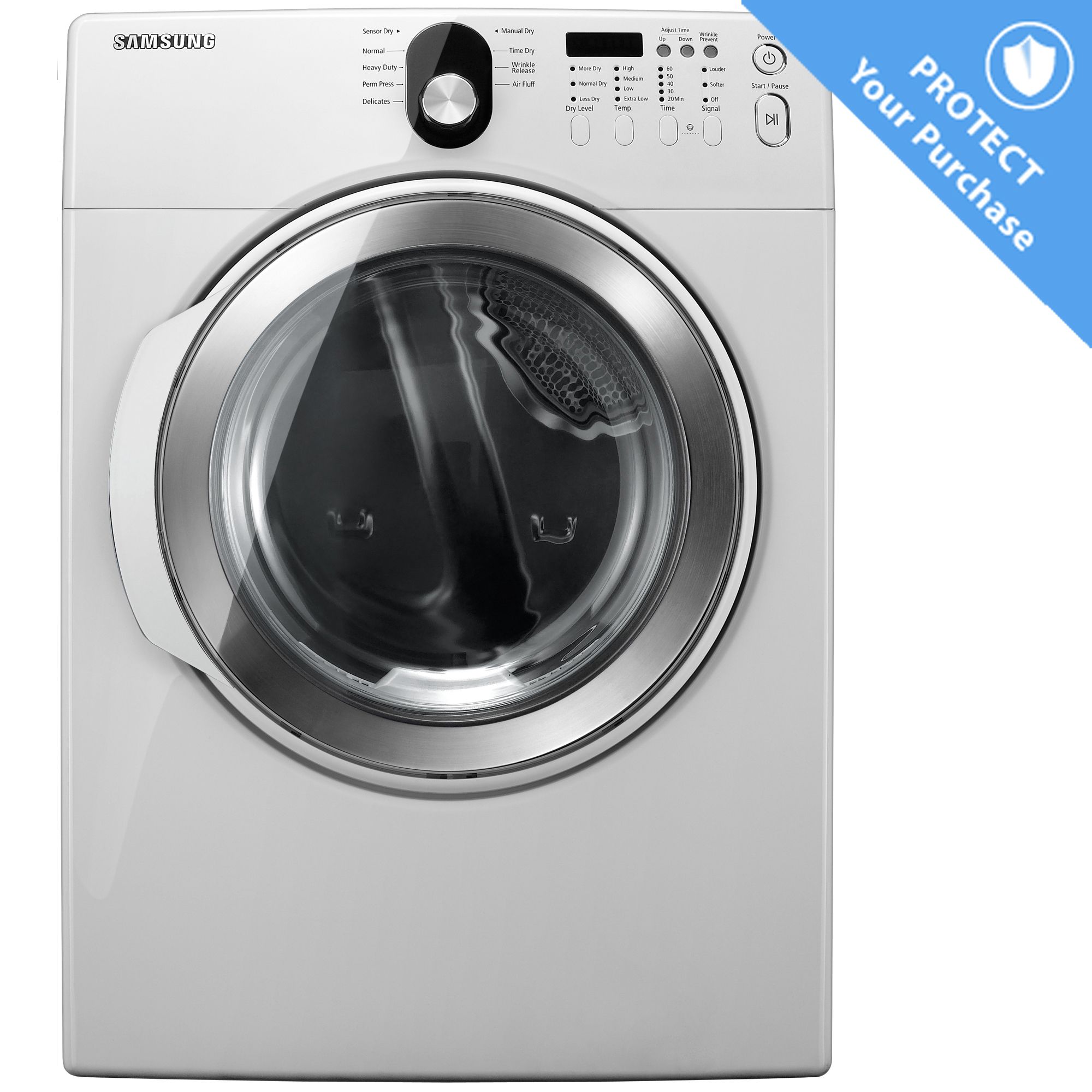 556 93 Samsung 7 3 Cu Ft Electric Super Capacity Dryer Dv219ae Big Deal Outlet Z19