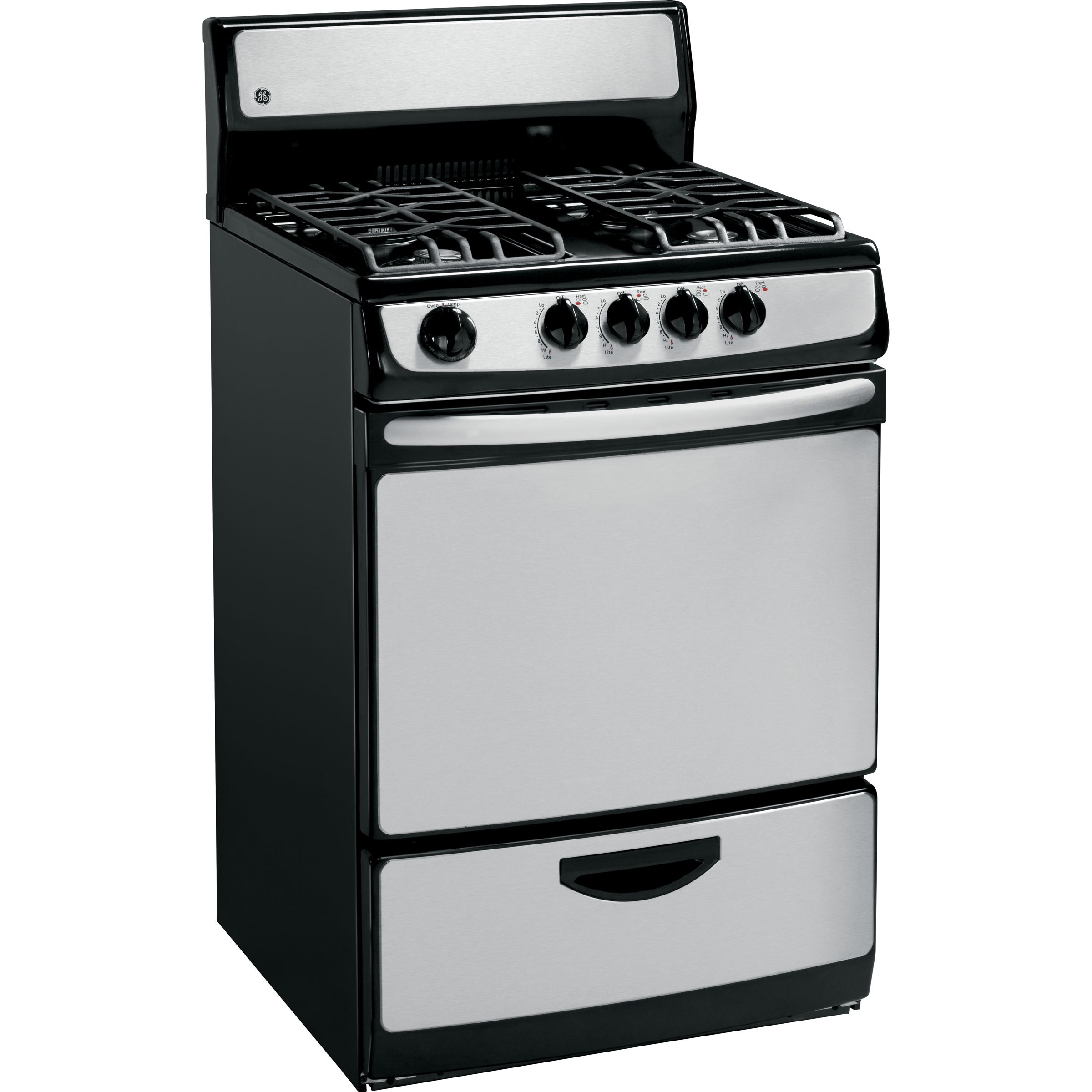 GE 3 cu. ft. 24 Gas Range Stainless steel