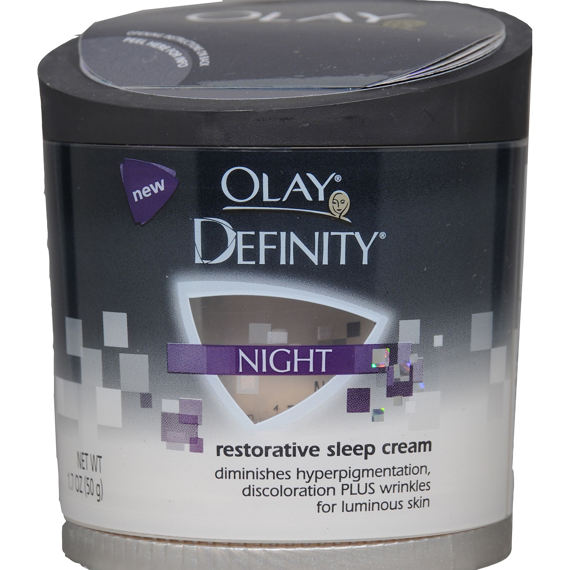 Olay Definity Restorative Sleep Cream, Night, 1.7 oz (50 g) Beauty