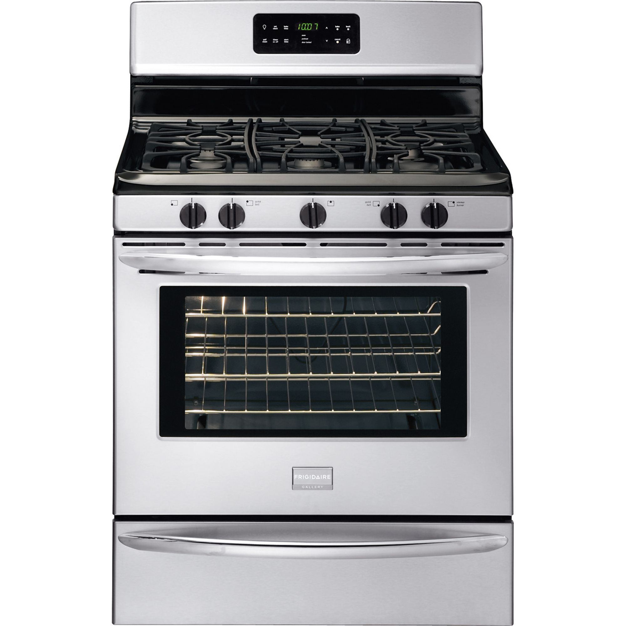 Frigidaire Gallery FGGF3041KF 5 0 cu ft Freestanding Gas Range Frigidaire Gallery FGGF3041KF 5 0 cu ft Freestanding Gas Range
