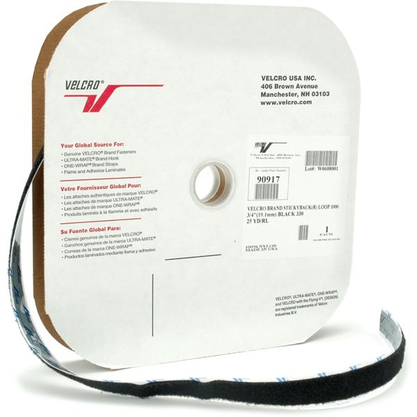 Velcro Brand Fasteners Black     -Velcro Sticky 3/4X25 at Kmart.com