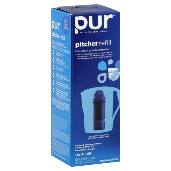 Pur Water Filtration System, Pitcher Refill, 1 filter at Kmart.com