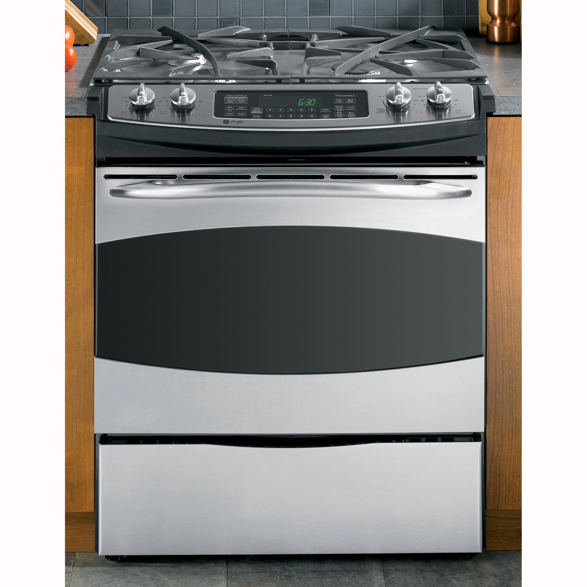 GE Profile™ Series 30" Slide-In Dual Fuel Range at Sears.com